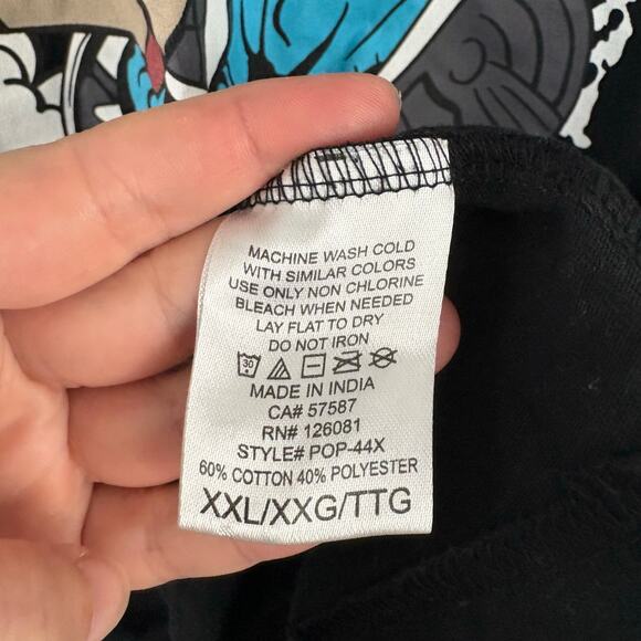 Reason x Popeye Exclusive Collab Bag Chaser Graphic T-Shirt 2X - Picture 3 of 7